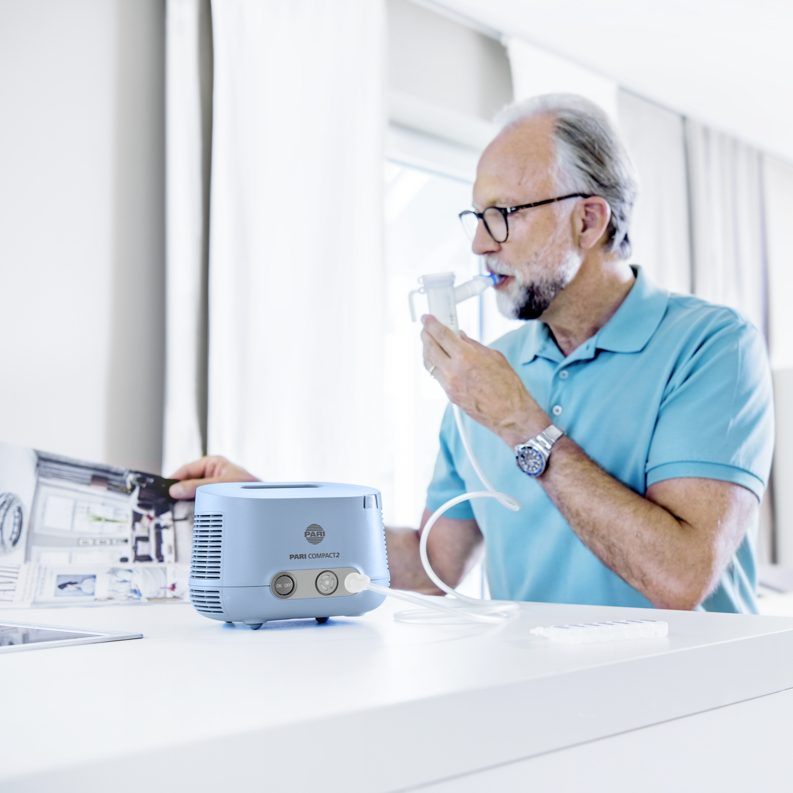 How to use and clean a nebuliser