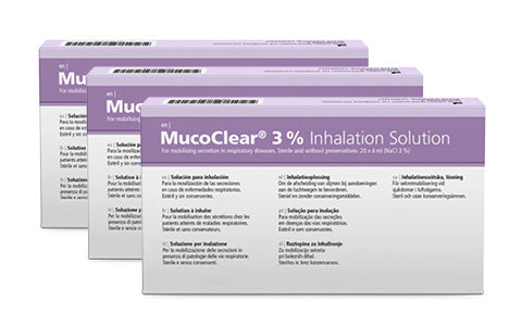 Mucoclear® 3% - pack of 60
