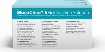 Mucoclear® 6% - pack of 60