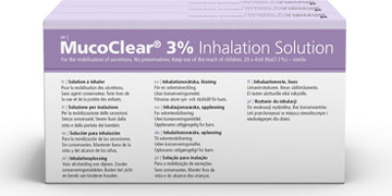 Mucoclear® 3% - pack of 60